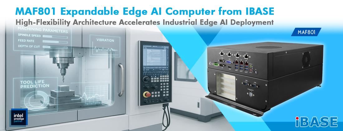 The MAF801 is a next-generation Edge AI system engineered with a highly expandable architecture to support complex AI inference workloads at the network edge.