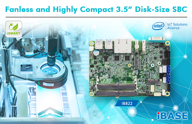  IB822  3.5-inch Disk-Size SBC