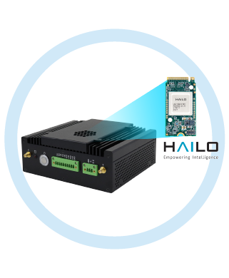 ASB210-953-AI  Edge AI Computing System with  Hailo-8™ M.2 AI Acceleration Module